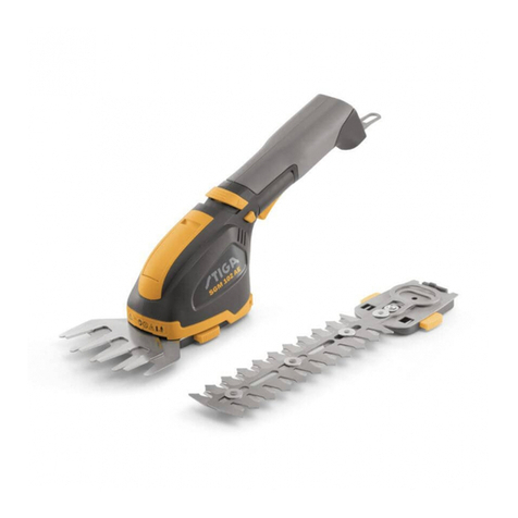 Stiga GM Li 7.2 instruction manual