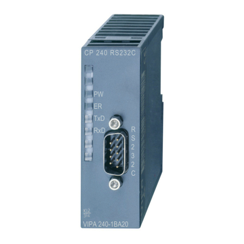 VIPA System 200V CP 240 User manual