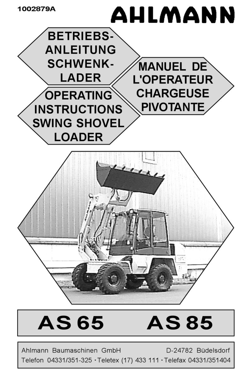 ahlmann AS 65 operating instructions