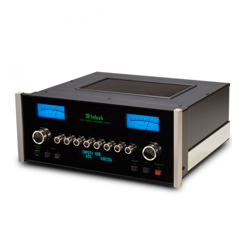 McIntosh C52 Instruction manual