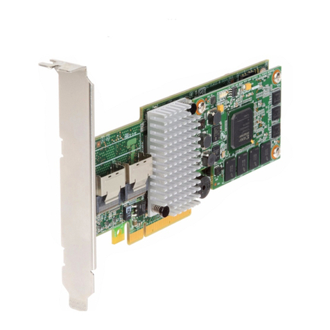 LSI MegaRAID SAS 9260CV-4i User manual
