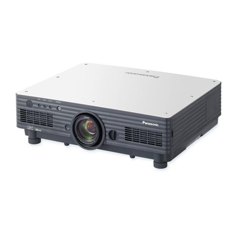 Panasonic PT-D5600U Service manual