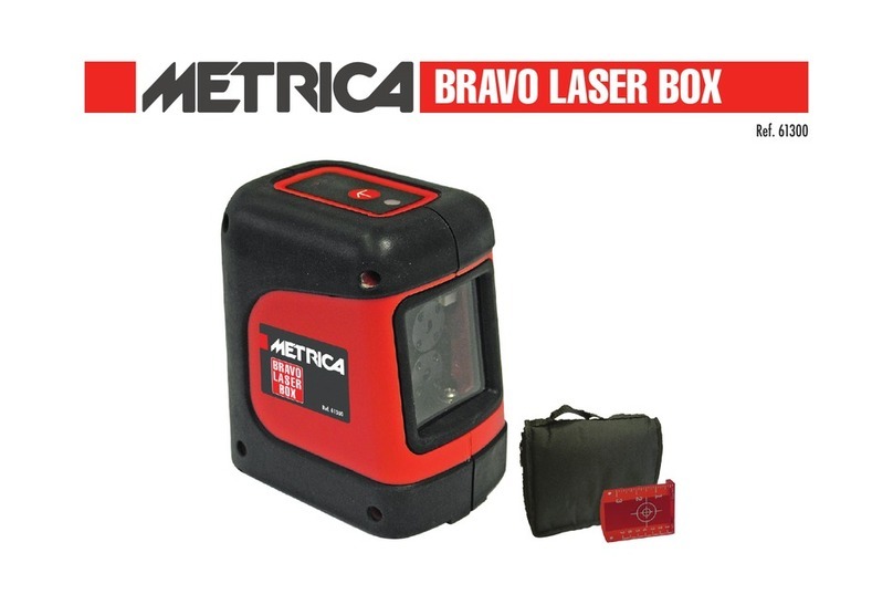 Metrica BRAVO LASER BOX operating instructions