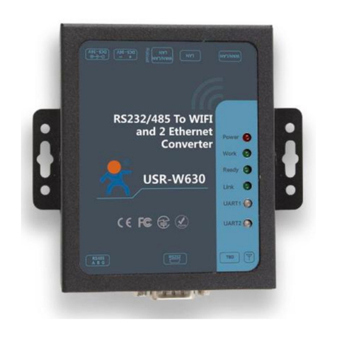 USR IOT USR-W630 User manual USR IOT USR-W630 User manual