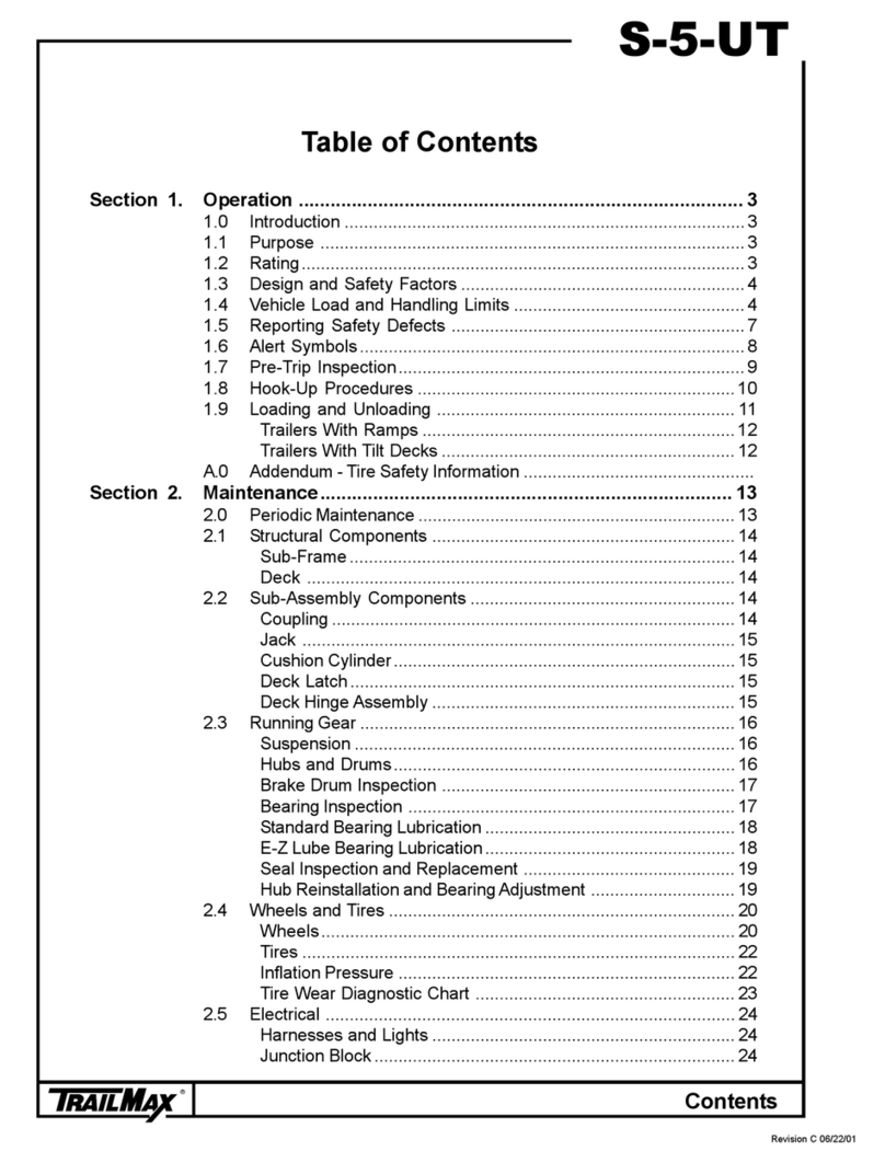 TrailMax S-5-UT manual