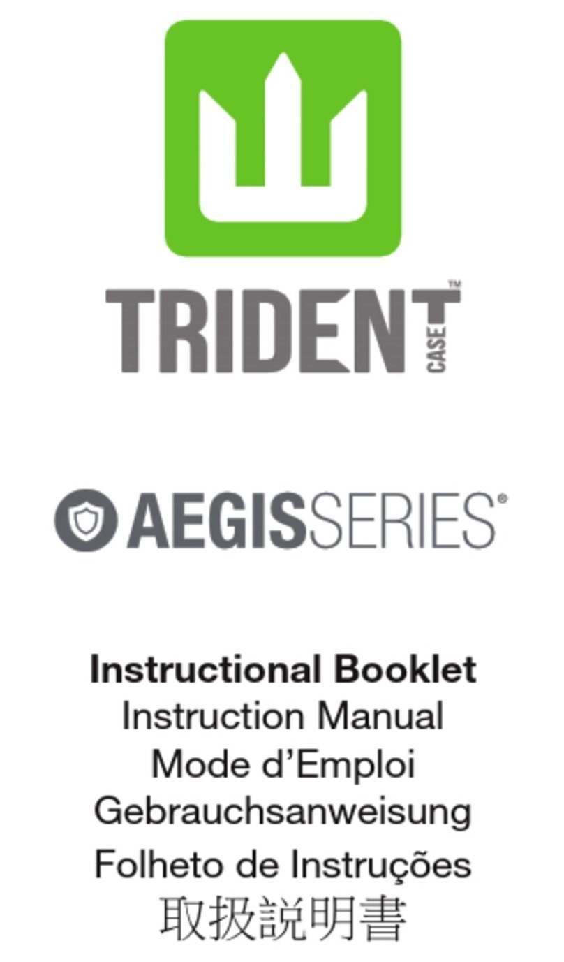 Trident Aegis Series Instructional booklet