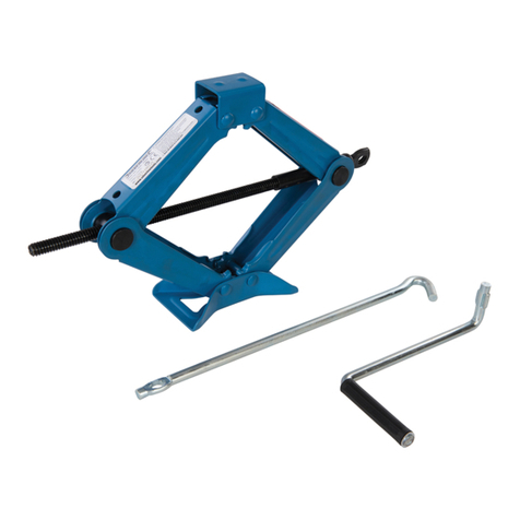 Silverline Scissor Jack 1 Tonne quick start guide