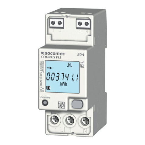 socomec COUNTIS E15 User manual