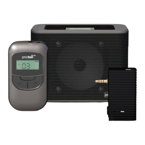 AUDIOropa pro:ton SP-100R User manual