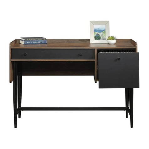 Teknik Hampstead Park Compact Desk 5420284 User manual