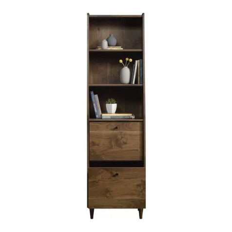 Teknik Hampstead Park  Narrow Bookcase 5420283 Instruction booklet