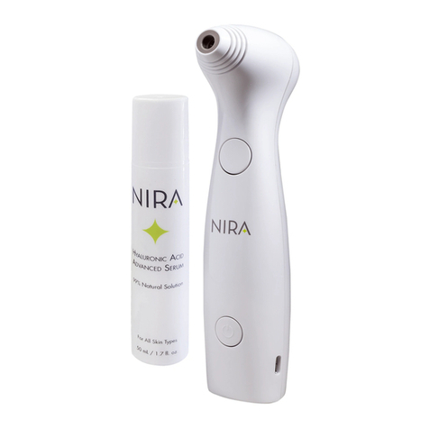 Nira SKINCARE LASER Instructions for use Nira SKINCARE LASER Instructions for use
