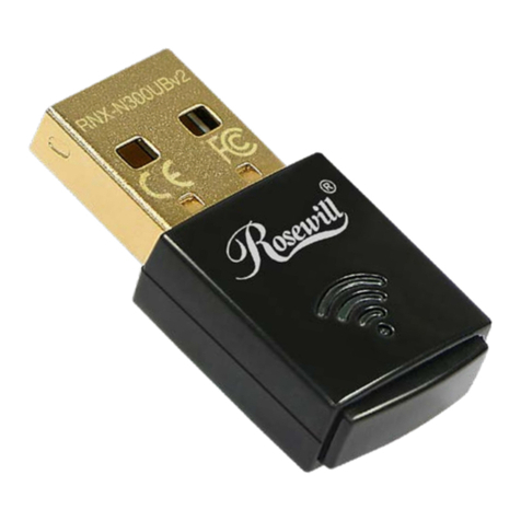 Rosewill RNX-N300UBv2 User manual Rosewill RNX-N300UBv2 User manual