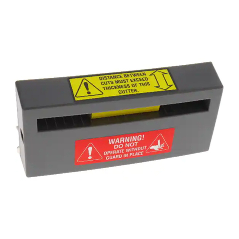 Panduit TDP43ME-CUTTER Operation instructions Panduit TDP43ME-CUTTER Operation instructions