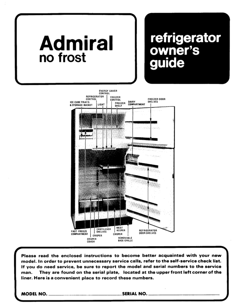 Admiral NT17H6 User manual