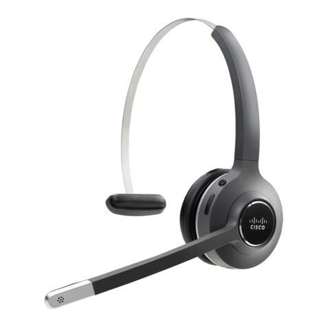 Cisco Headset 560 Series User manual