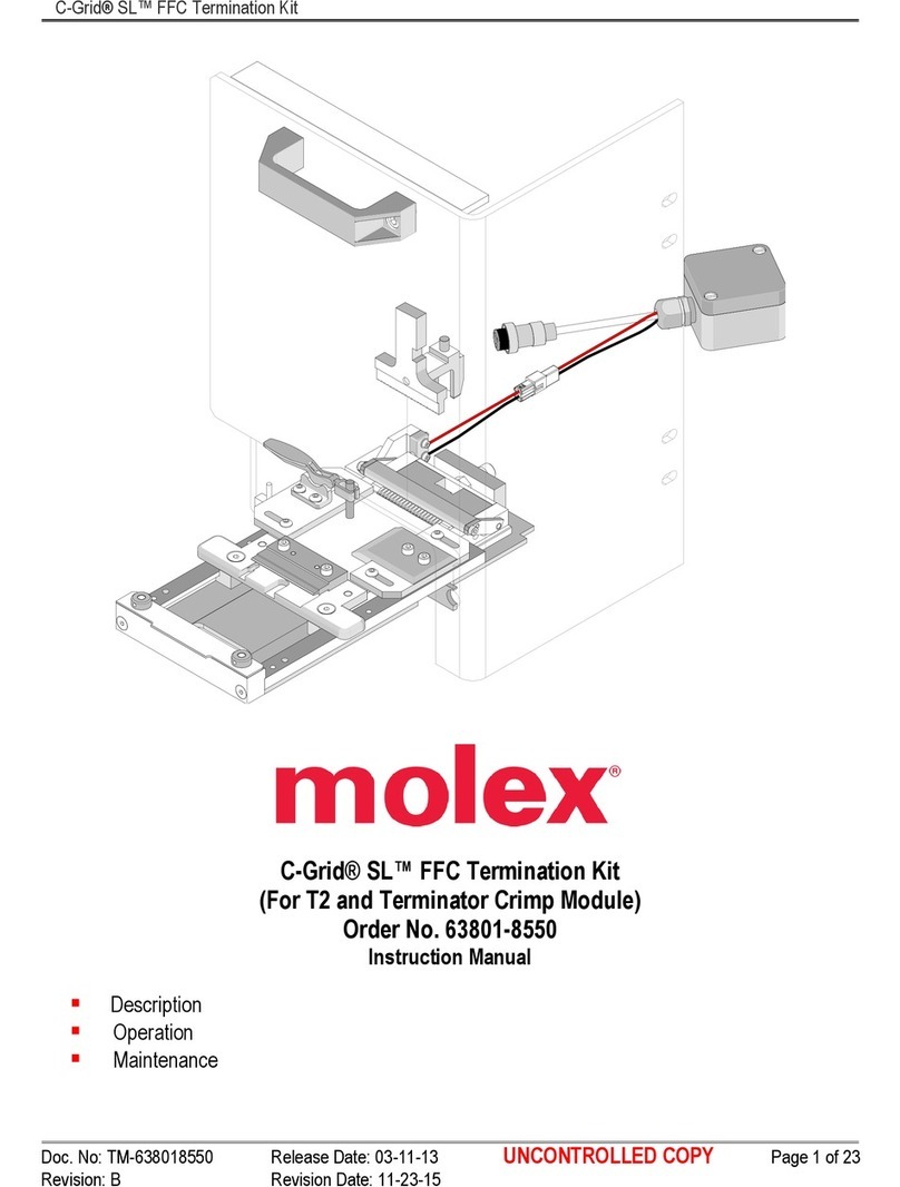 molex 63801-8550 instruction manual