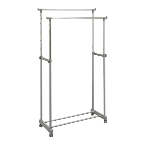 Argos Double Tidy Rail 8751698 User manual Argos Double Tidy Rail 8751698 User manual