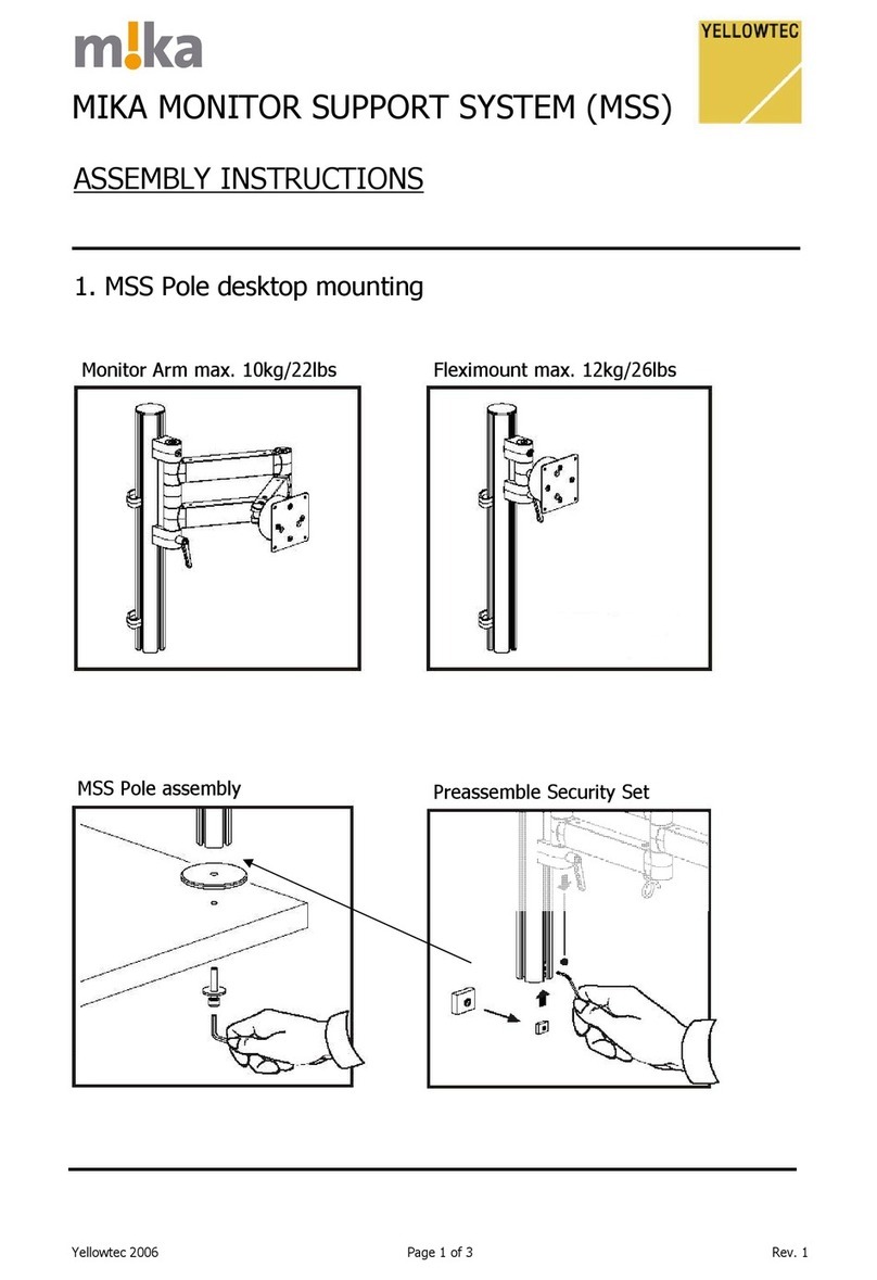 Yellowtec mika MSS Assembly instructions