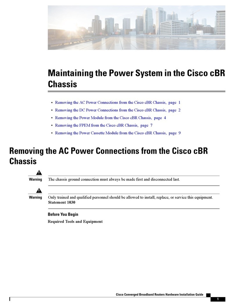 Cisco cBR Maintaining Manual