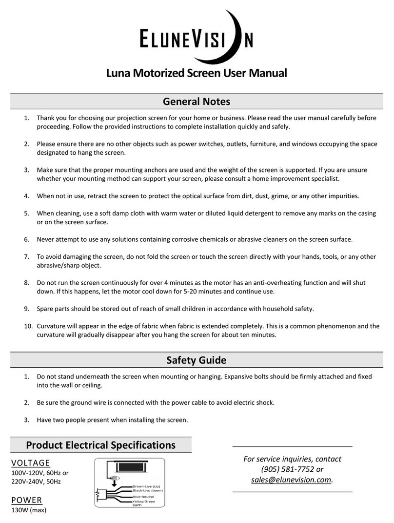 EluneVision Luna user manual