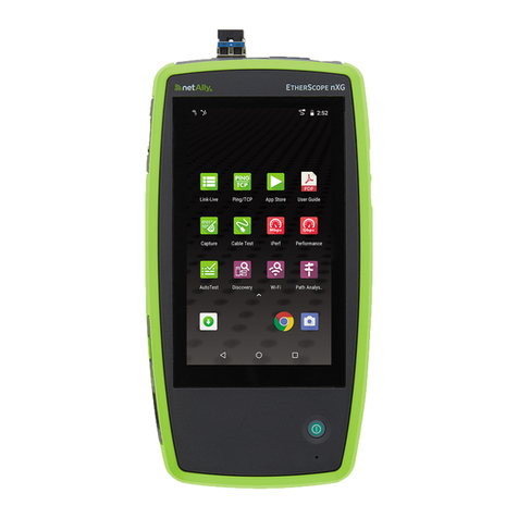 netAlly ETHERSCOPE nXG User manual