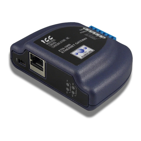 ICC ETH-1000 installation manual