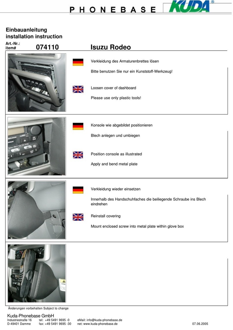 Kuda 074110 User manual