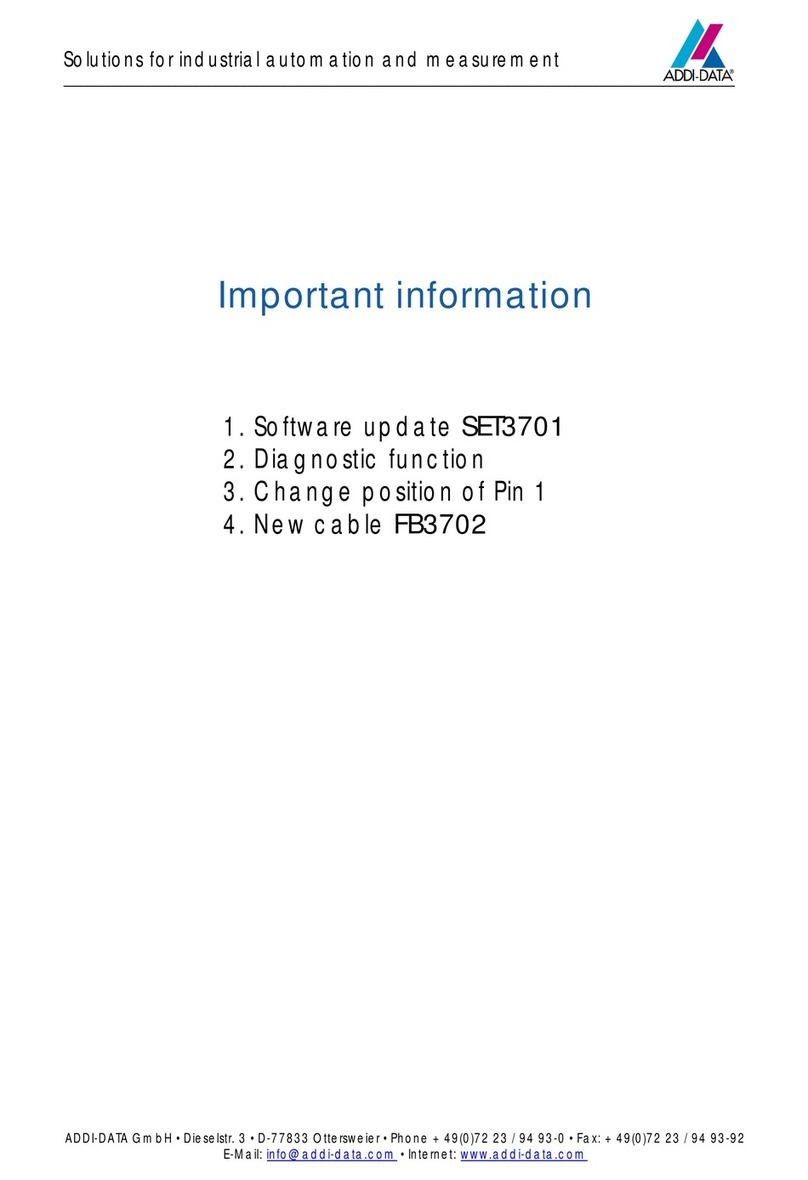 Addi-Data APCI-3701 Technical description