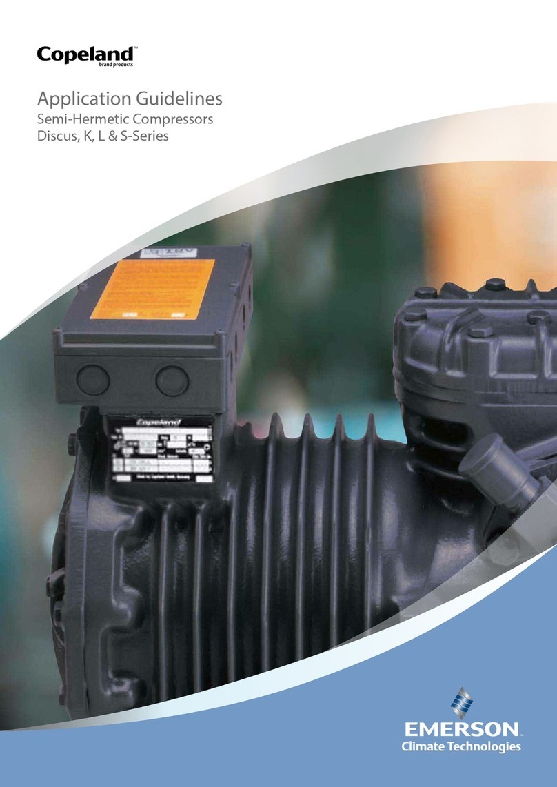 Emerson Copeland Discus Series Application guidelines