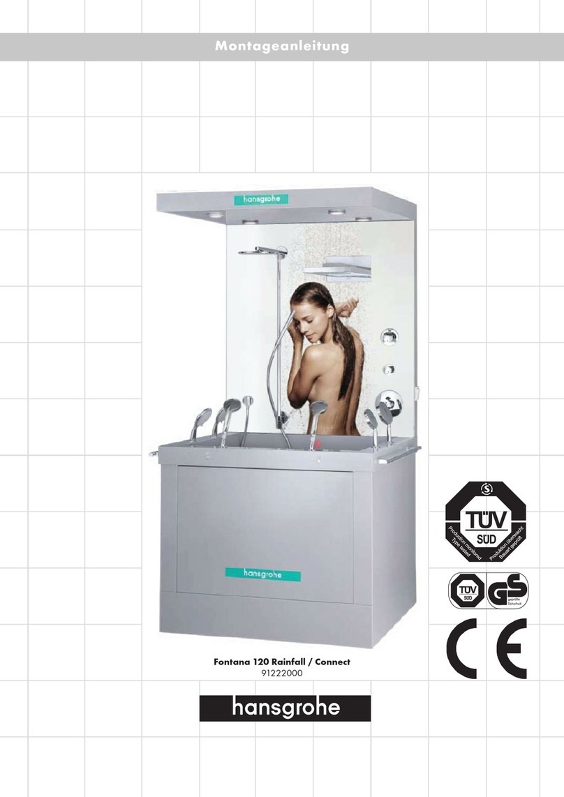 Hans Grohe Fontana 120 Rainfall/Connect 91222000 User manual