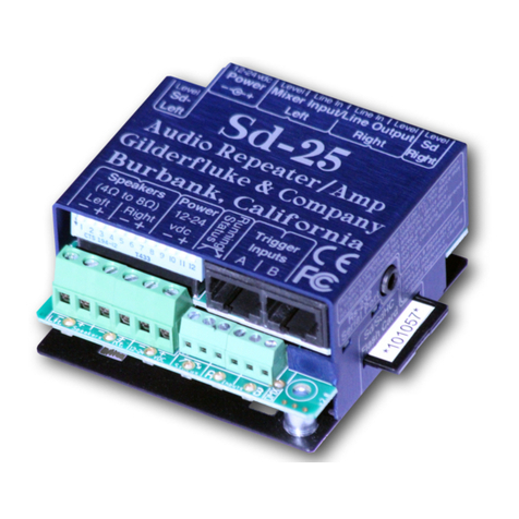Gilderfluke Sd-25 manual