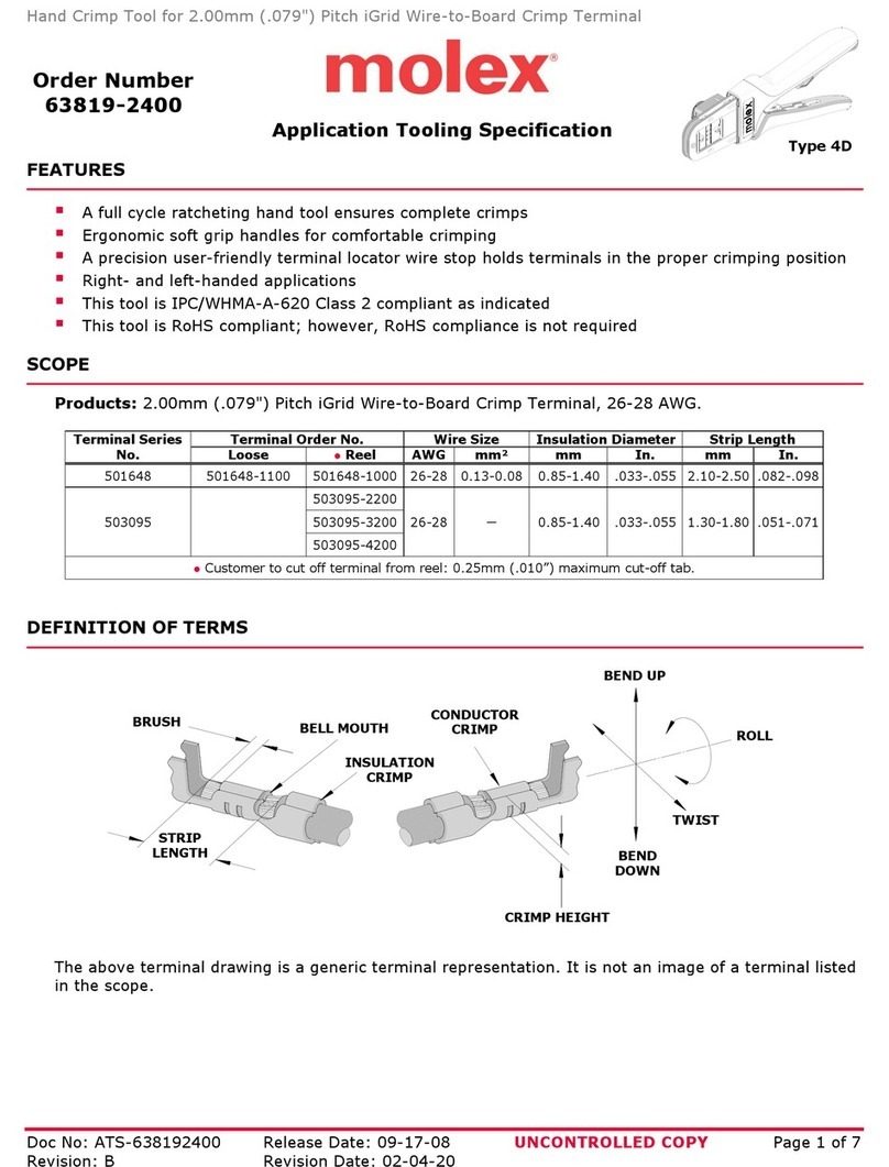 molex 207129 Series manual