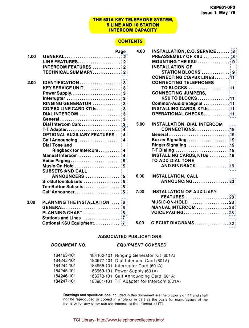 ITT 601A manual