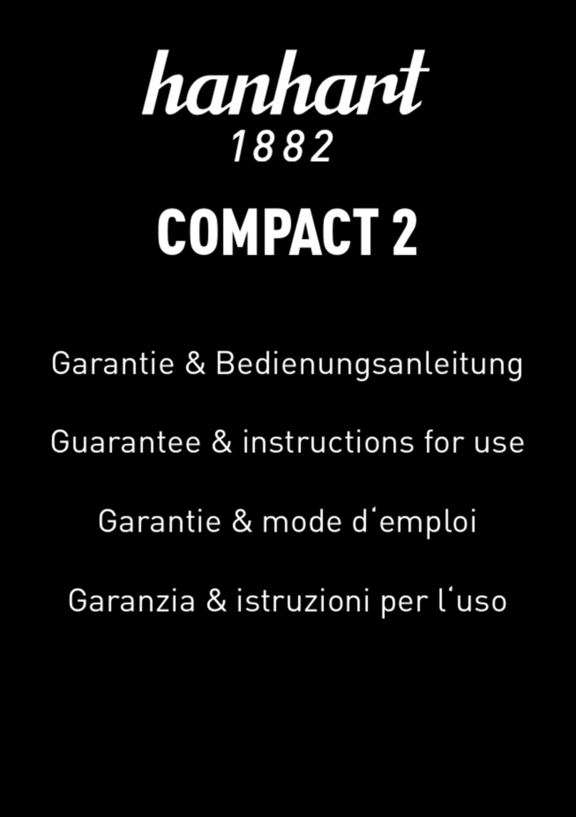 Hanhart Compact 2 User manual
