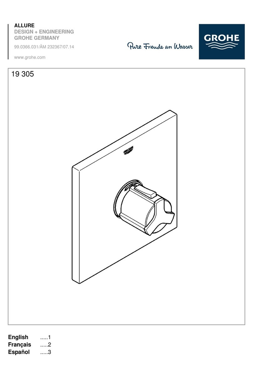 Grohe ALLURE 19 305 User manual