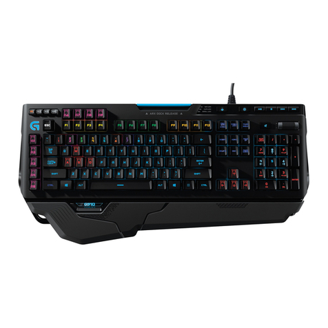 Logitech G910 ORION SPECTRUM User manual