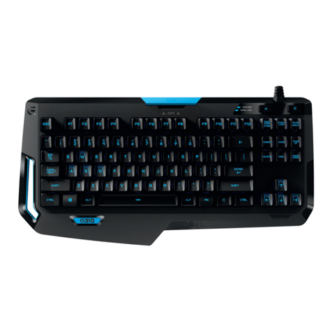 Logitech Atlas Dawn G310 User manual Logitech Atlas Dawn G310 User manual