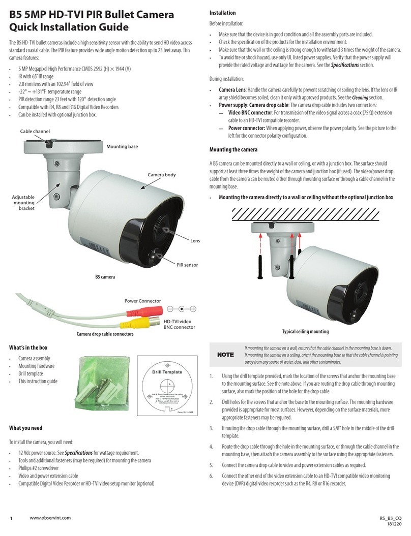 Observint B5 User manual