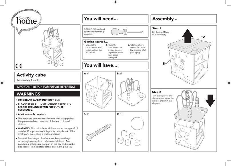 George Home Activity cube User manual