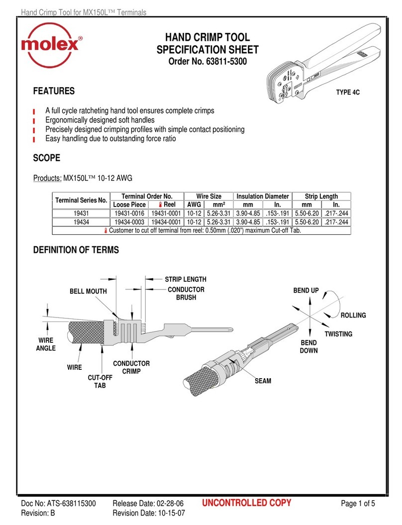 molex 63811-5300 User manual