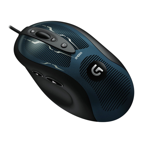 Logitech G400s User manual