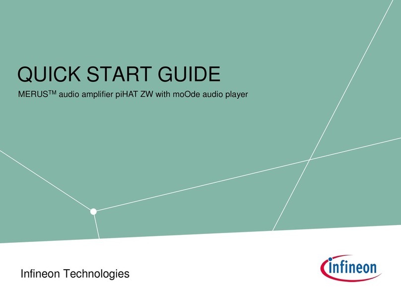 Infineon MERUS KIT40WAMPHATZWTOBO1 quick start guide