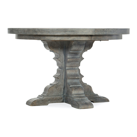 Hooker Furniture 5751-75203T-95 Assembly instruction Hooker Furniture 5751-75203T-95 Assembly instruction