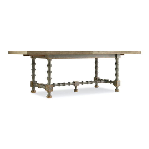 Hooker Furniture 5805-75200T-85 Assembly instruction