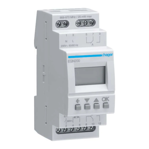 hager EGN200 User manual