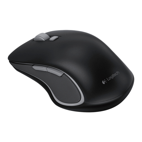 Logitech M560 User manual
