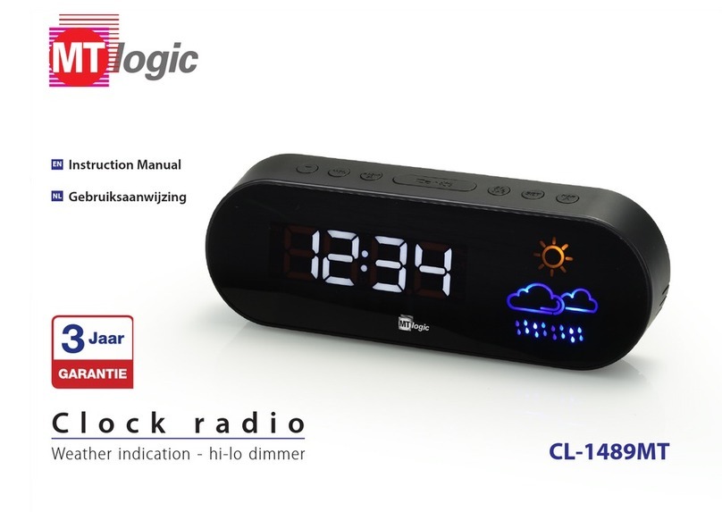 MT Logic CL-1489MT instruction manual