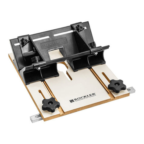Rockler Router Table Spline Jig instructions