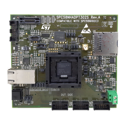 STMicroelectronics SPC58NHADPT302S User manual STMicroelectronics SPC58NHADPT302S User manual